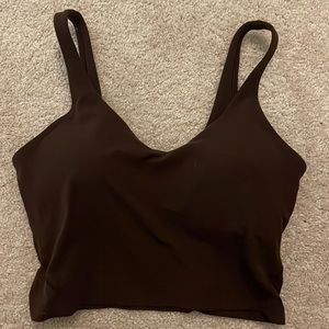 Mocha Brown Align Tank